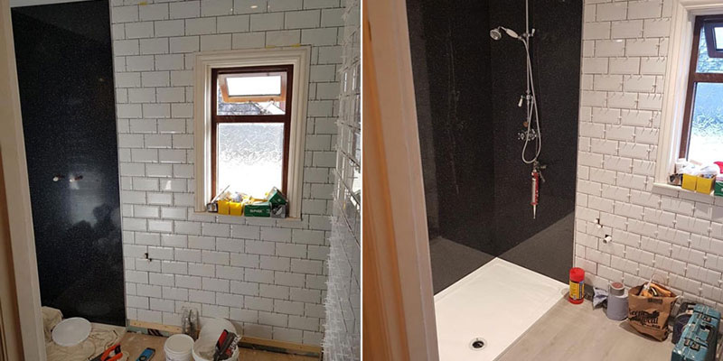 Stylish Shower Room Update with a Walk-in Shower
