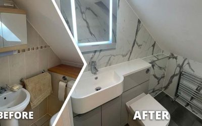 The ‘Magic of Marble’ Bathroom Renovation in Crediton