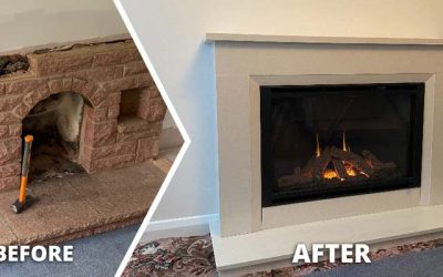 Sidmouth Gas Fire Suite Installation ‘From Busy To Beautiful’